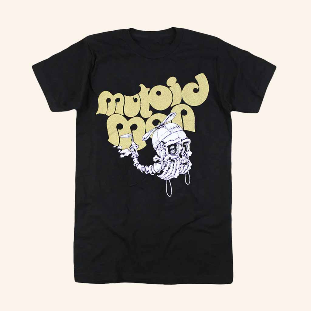 Mutoid Man Merch Skelicopter Black T-Shirt Gifts For Music Enthusiasts Mutoid Man Merch Skelicopter Black T-Shirt Gifts For Music Enthusiasts