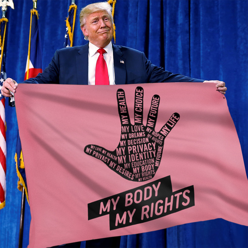 My Body My Rights Flag Women's Rights Flag Pro-choice Merchandise Outdoor Decor My Body My Rights Flag Women's Rights Flag Pro-choice Merchandise Outdoor Decor