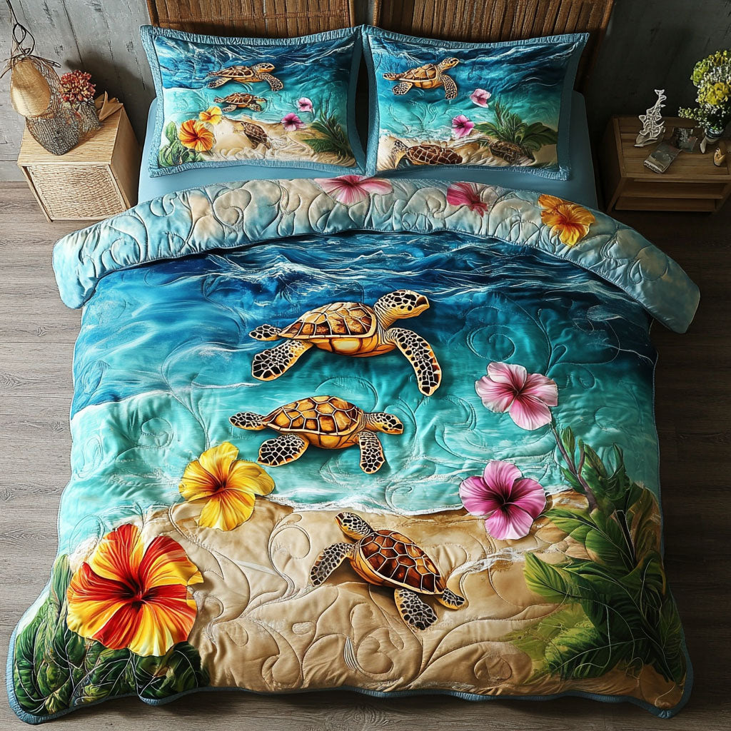 Mystic Carapace Quilted Bedding Set Duvet Cover Bedspreads Christmas Gifts For People Who Loves Sea Turtle Mystic Carapace Quilted Bedding Set Duvet Cover Bedspreads Christmas Gifts For People Who Loves Sea Turtle