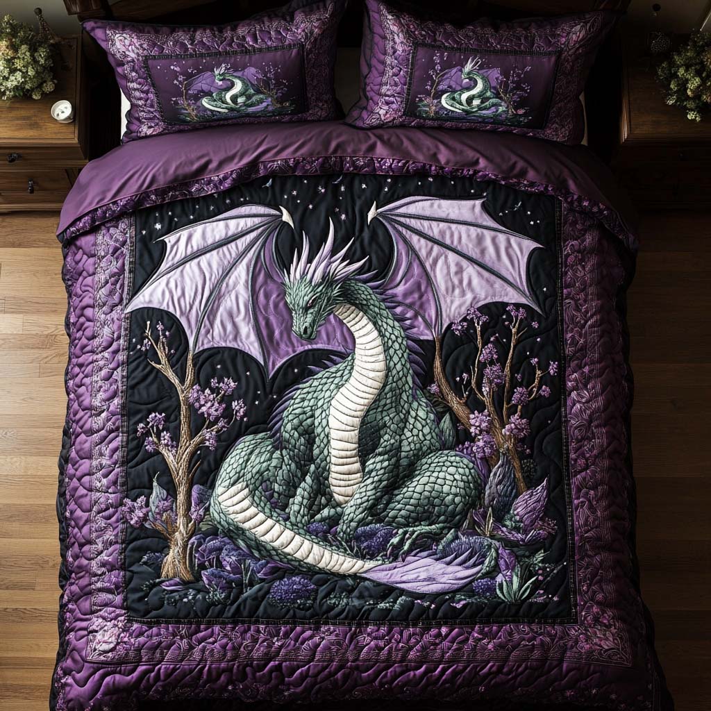 Mystic Guardian Quilted Bedding Set Duvet Cover Bed Sheet Set Great Dragon Lover Gift Ideas Mystic Guardian Quilted Bedding Set Duvet Cover Bed Sheet Set Great Dragon Lover Gift Ideas