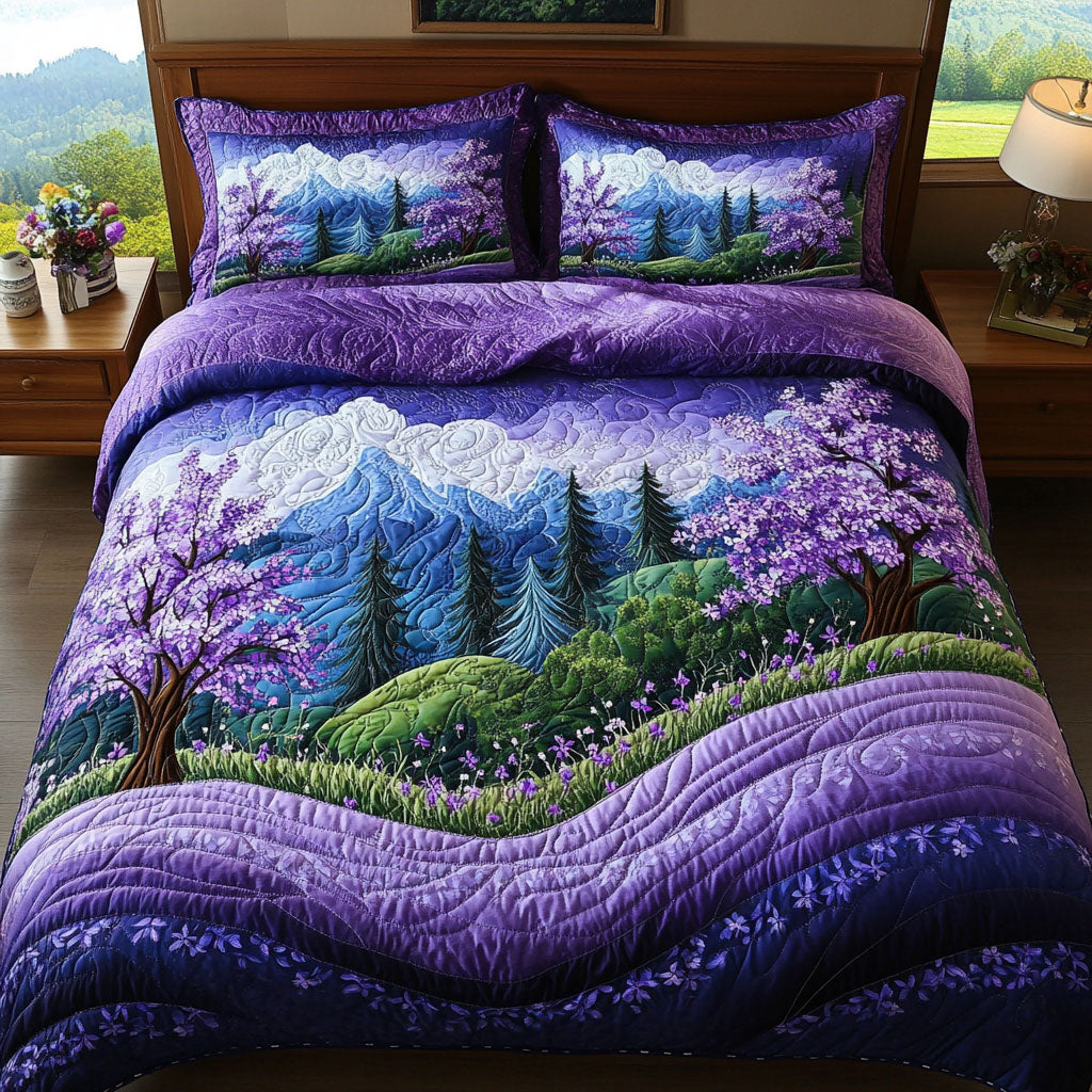 Mystic Meadows Quilted Bedding Set Duvet Cover Bedspreads Presents For Flower Lovers Mystic Meadows Quilted Bedding Set Duvet Cover Bedspreads Presents For Flower Lovers