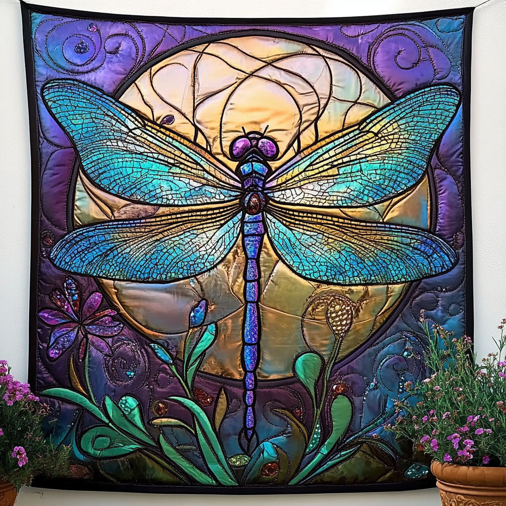 Mystic Moon Quilted Blanket Sofa Throw Blanket Dragonfly Themed Gift Items Mystic Moon Quilted Blanket Sofa Throw Blanket Dragonfly Themed Gift Items
