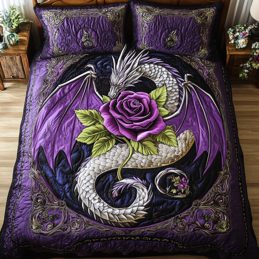 Mystic Scales Quilted Bedding Set Duvet Cover Bed Sheet Set Best Dragon Gifts For Christmas Mystic Scales Quilted Bedding Set Duvet Cover Bed Sheet Set Best Dragon Gifts For Christmas