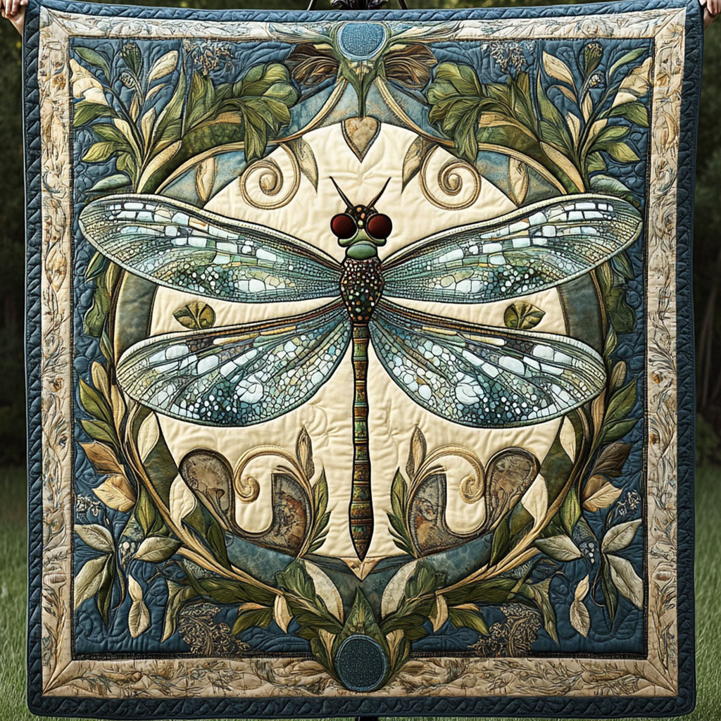 Mystic Wings Quilted Blanket Cute Colorful Blanket Dragonfly Gifts For Mom Mystic Wings Quilted Blanket Cute Colorful Blanket Dragonfly Gifts For Mom
