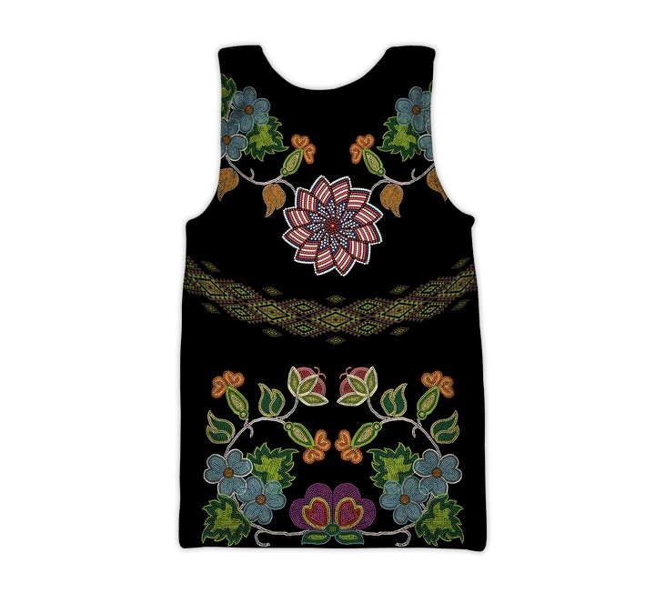 Native American Flowers Tank Top Flowers Printed Clothing For Men Women Presents Native American Flowers Tank Top Flowers Printed Clothing For Men Women Presents