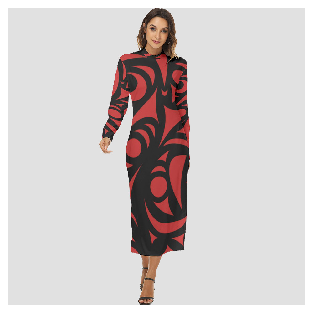 Native American Style Symbolism Women's Hip Dress Party Dresses For Women Native American Style Symbolism Women's Hip Dress Party Dresses For Women