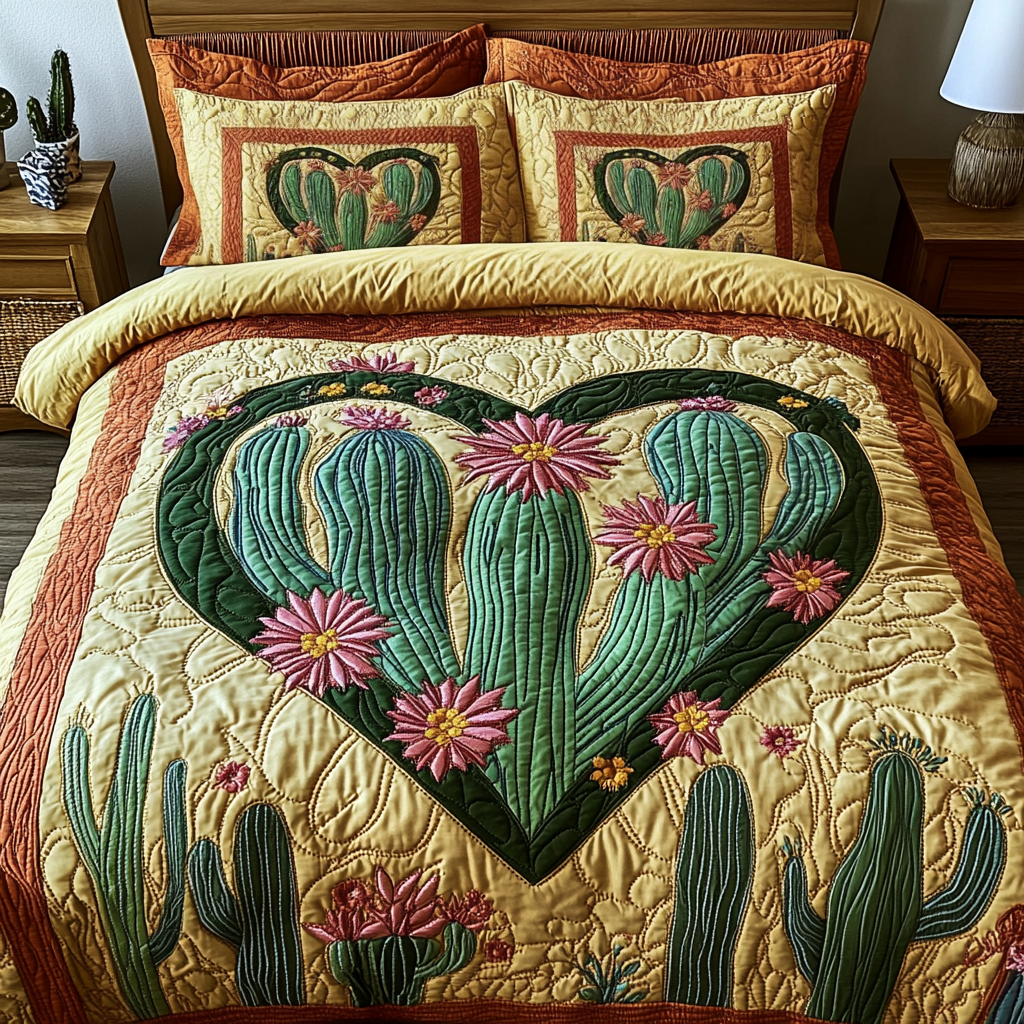 Nature Embrace Quilted Bedding Set Duvet Cover Bed Sheet Set Novelty Cactus Gifts Nature Embrace Quilted Bedding Set Duvet Cover Bed Sheet Set Novelty Cactus Gifts
