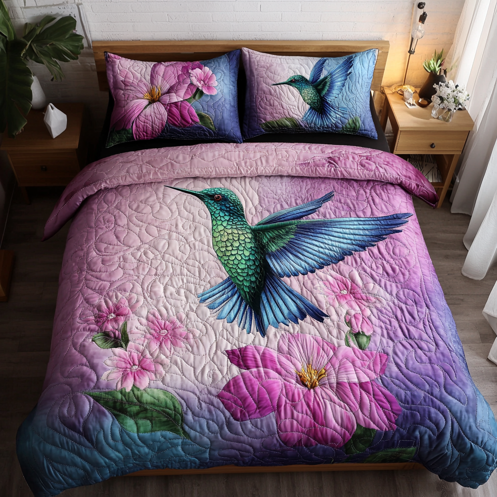 Nature Whisper Quilted Bedding Set Duvet Cover Bed Sheet Set Best Hummingbird Christmas Gifts Nature Whisper Quilted Bedding Set Duvet Cover Bed Sheet Set Best Hummingbird Christmas Gifts