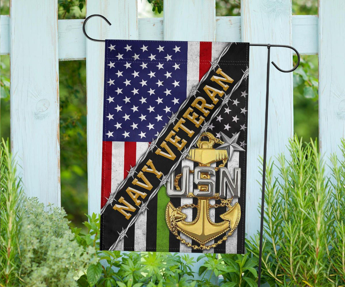 Navy Veteran Flag And American Flag USN Logo Proud Of US Veteran Navy Retirement Gift Navy Veteran Flag And American Flag USN Logo Proud Of US Veteran Navy Retirement Gift