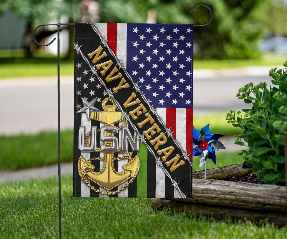 Navy Veteran Flag And American Flag USN Logo Proud Of US Veteran Navy Retirement Gift Navy Veteran Flag And American Flag USN Logo Proud Of US Veteran Navy Retirement Gift