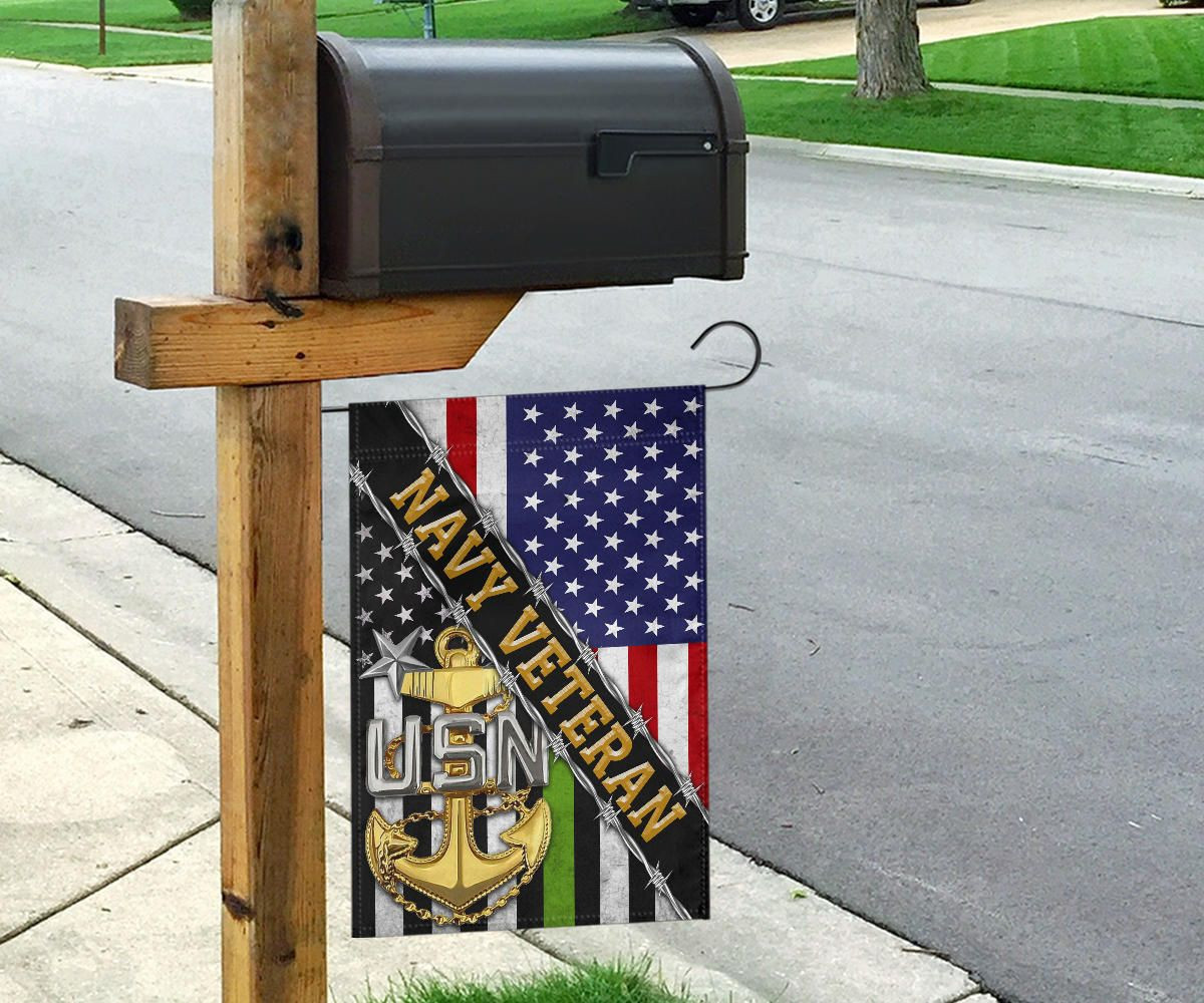 Navy Veteran Flag And American Flag USN Logo Proud Of US Veteran Navy Retirement Gift Navy Veteran Flag And American Flag USN Logo Proud Of US Veteran Navy Retirement Gift