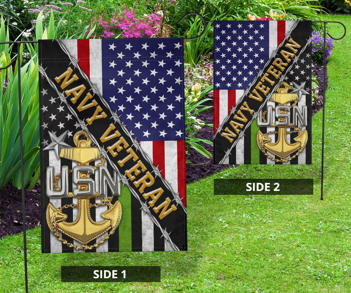 Navy Veteran Flag And American Flag USN Logo Proud Of US Veteran Navy Retirement Gift Navy Veteran Flag And American Flag USN Logo Proud Of US Veteran Navy Retirement Gift