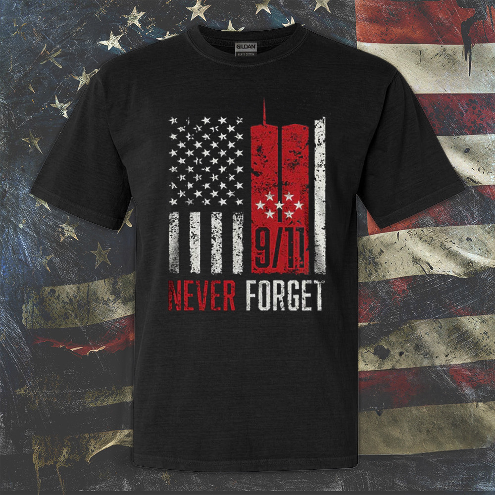 Never Forget 9-11 Shirt Twin Towers 9-11 Memorial Patriot Day Shirt Clothing Gifts Never Forget 9-11 Shirt Twin Towers 9-11 Memorial Patriot Day Shirt Clothing Gifts