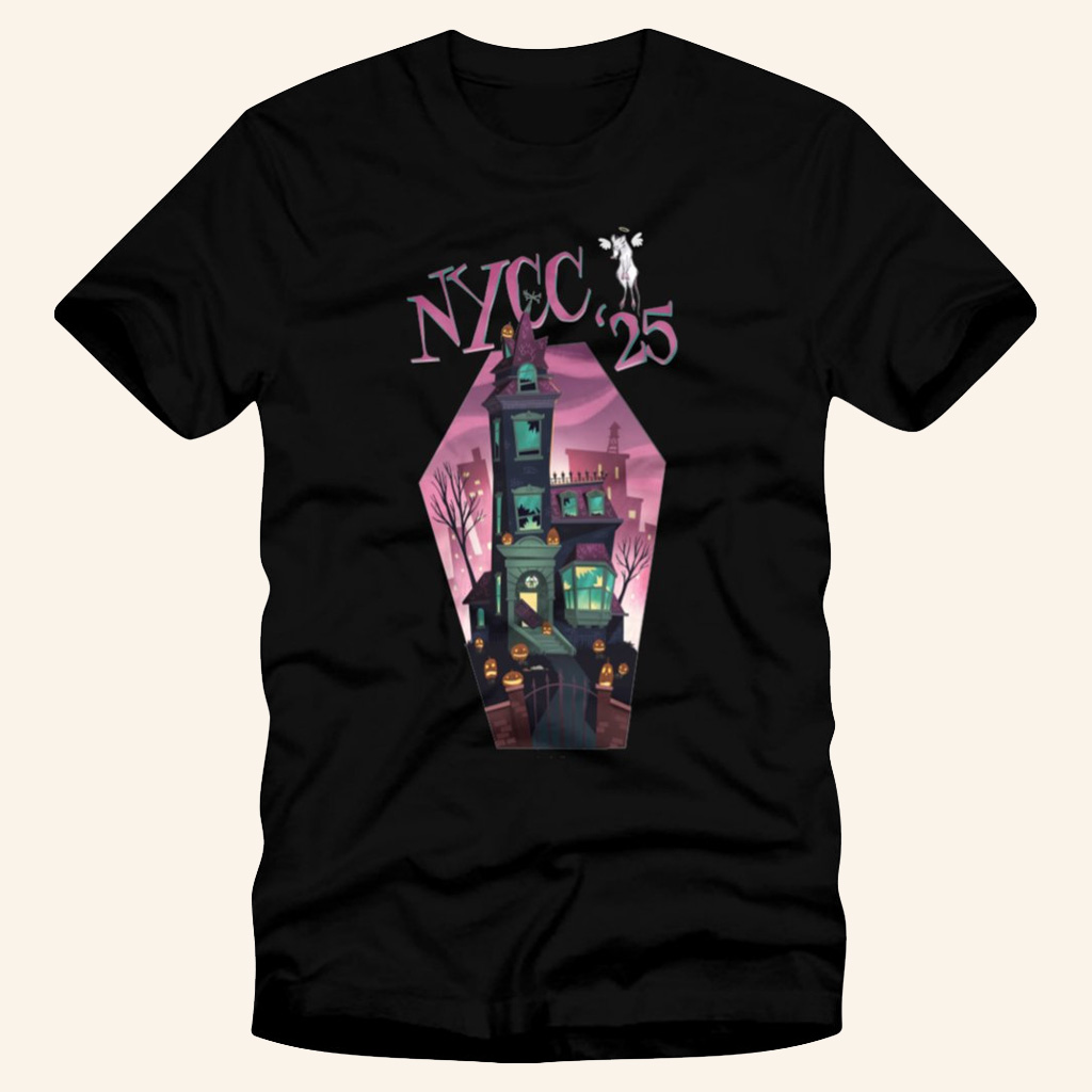 New York Comic Con Merch Coffin Black T-Shirt Halloween Presents For Brother New York Comic Con Merch Coffin Black T-Shirt Halloween Presents For Brother