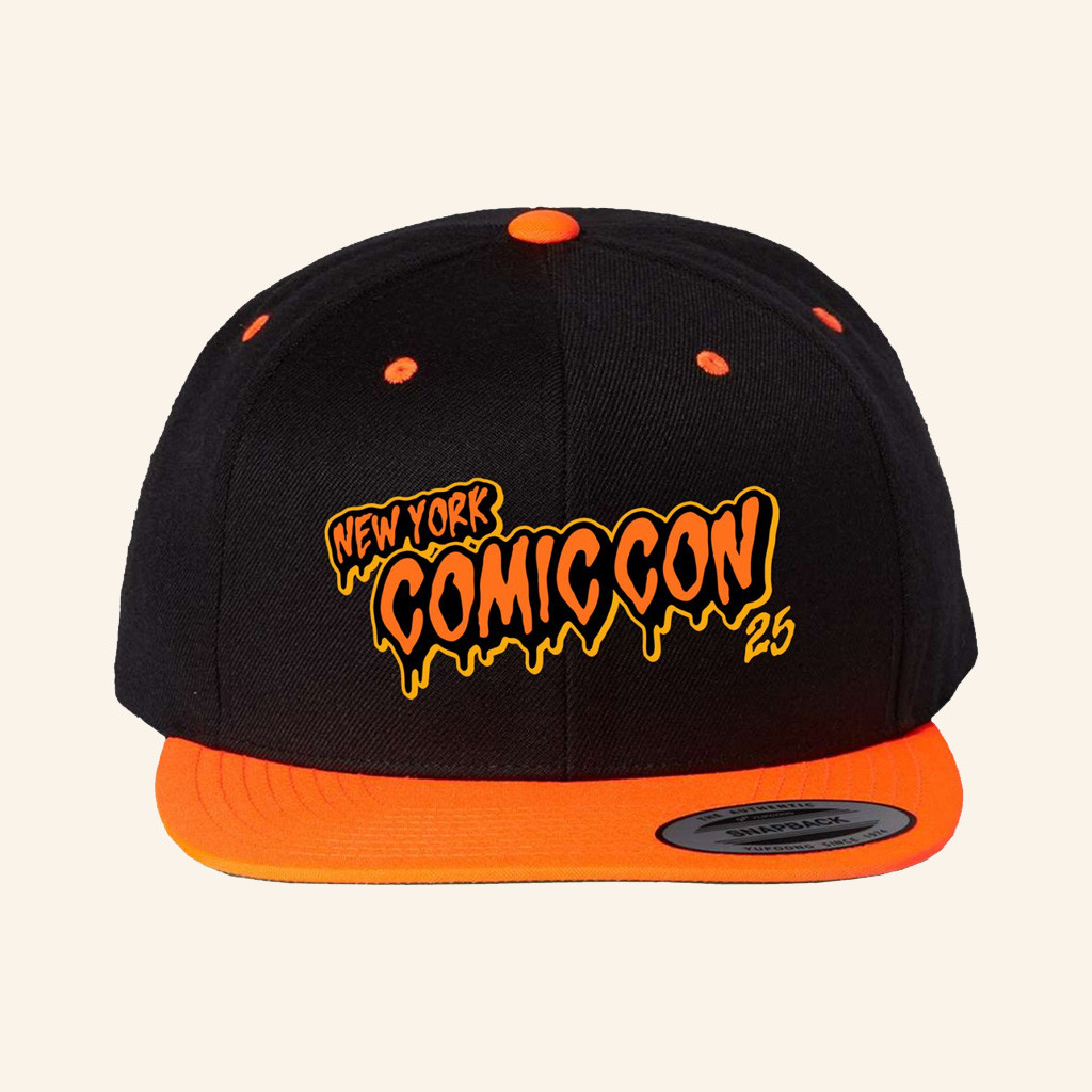 New York Comic Con Merch New York Comic Con 2025 Snapback Hat Halloween Gifts For Adults New York Comic Con Merch New York Comic Con 2025 Snapback Hat Halloween Gifts For Adults
