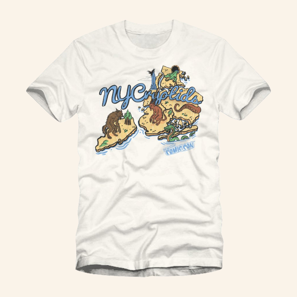 New York Comic Con Merch NYCryptids T-Shirt Unique Gift For Boyfriend