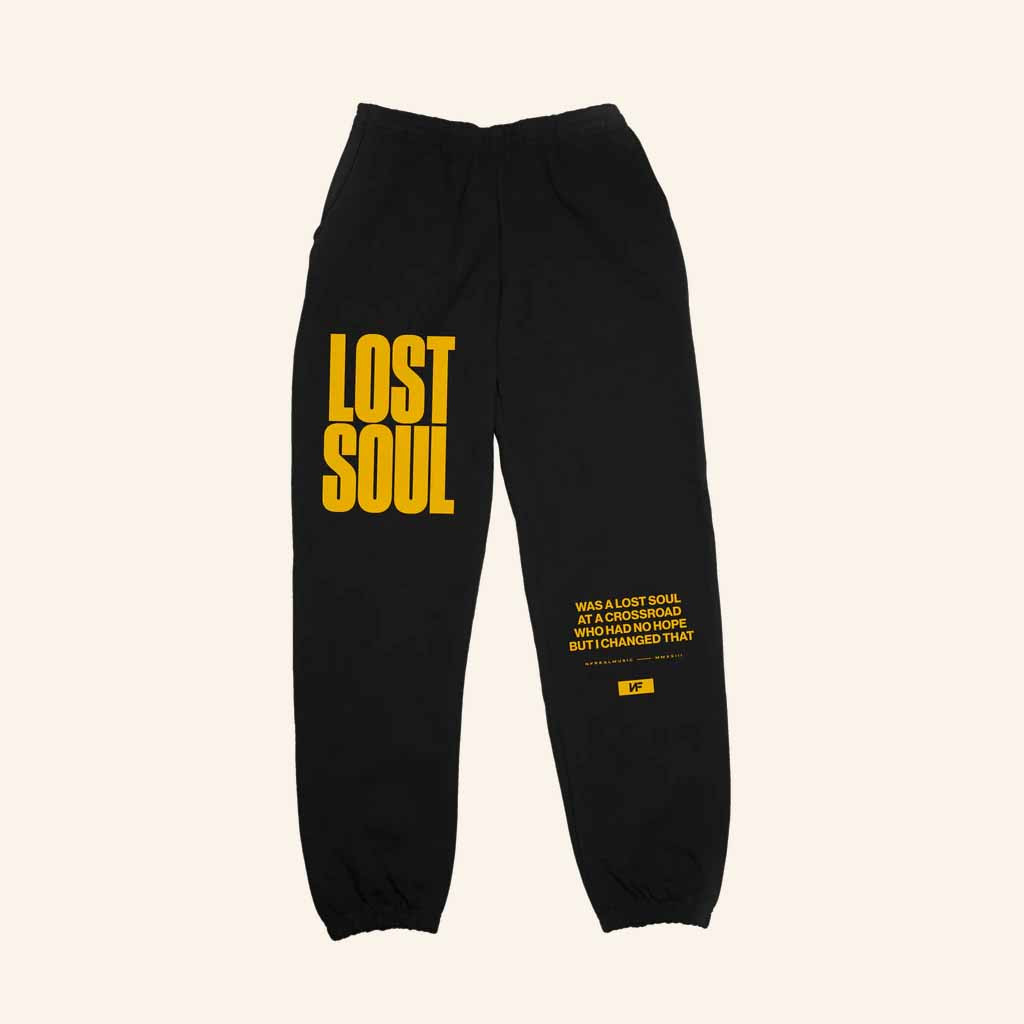 NF Merch Lost Soul Black Sweatpants Christmas Present For Husband NF Merch Lost Soul Black Sweatpants Christmas Present For Husband