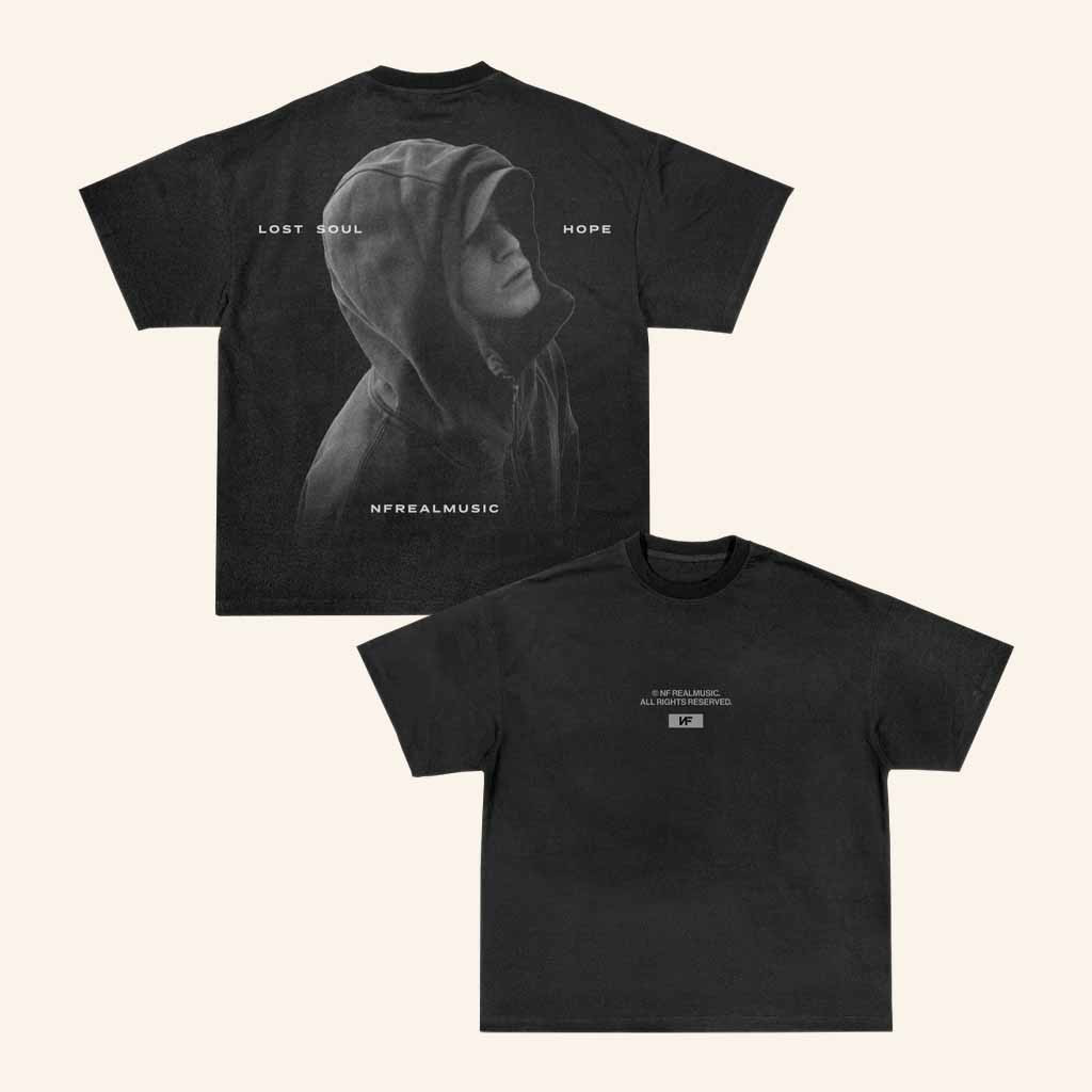 NF Merch Lost Soul Hope Image T-Shirt Unique Gifts For Music Lovers