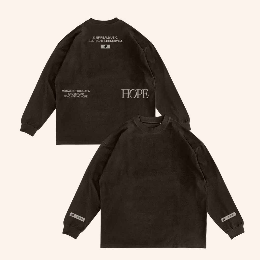 NF Merch Real Music Hope Long Sleeve Shirt Birthday Gifts For Music Lovers NF Merch Real Music Hope Long Sleeve Shirt Birthday Gifts For Music Lovers