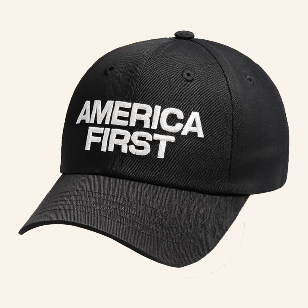 Nick Fuentes Merch Embroidered America First Cap Gifts For Father Nick Fuentes Merch Embroidered America First Cap Gifts For Father