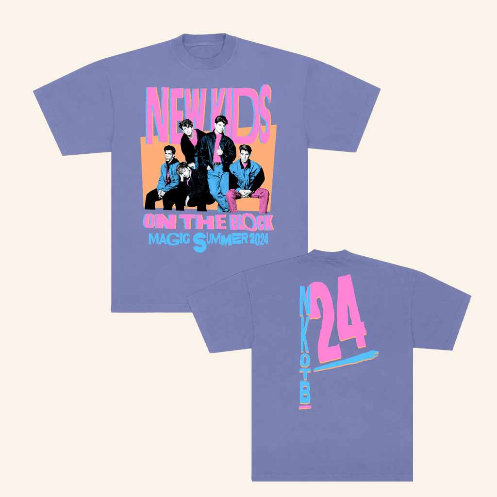 NKOTB Merch Magic Summer 2024 Photo T-Shirt Best Gifts For Music Lovers NKOTB Merch Magic Summer 2024 Photo T-Shirt Best Gifts For Music Lovers