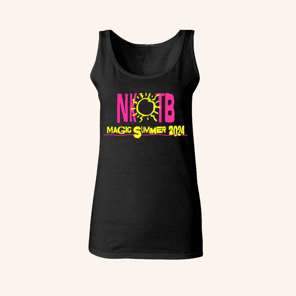NKOTB Merch Magic Summer 2024 Tank Top Gift Ideas For Music Lovers NKOTB Merch Magic Summer 2024 Tank Top Gift Ideas For Music Lovers