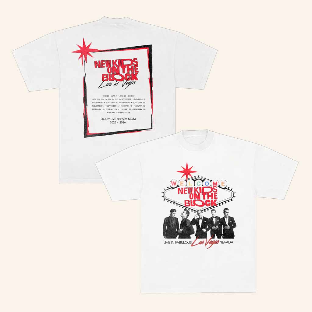 NKOTB Merch New Kids On The Block Live In Vegas T-Shirt Gifts For Music Lovers NKOTB Merch New Kids On The Block Live In Vegas T-Shirt Gifts For Music Lovers