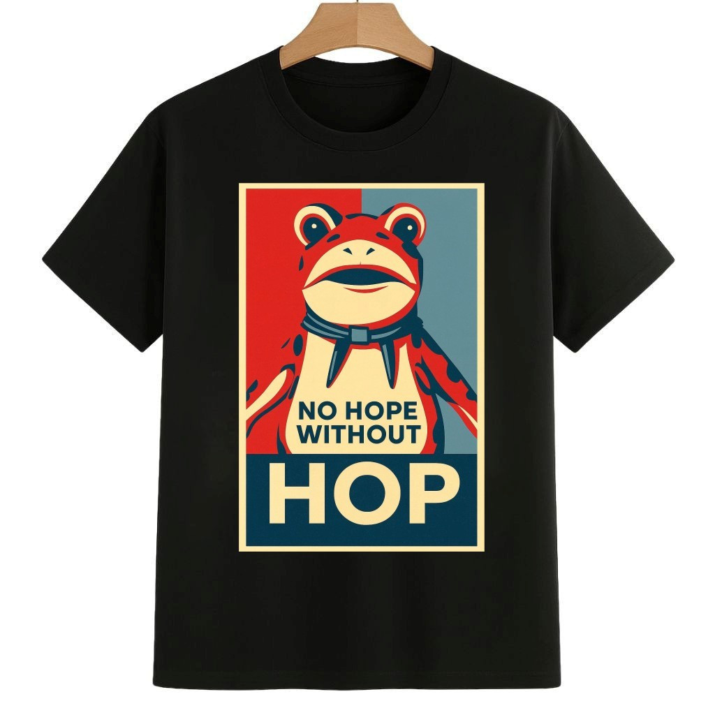 No Hope Without HOP Portland Frog Shirt Anti ICE Frog Merch No Hope Without HOP Portland Frog Shirt Anti ICE Frog Merch