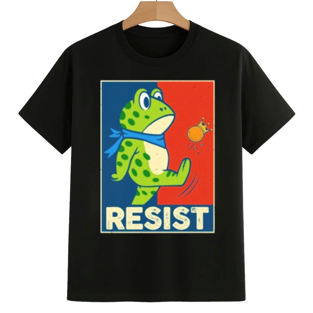 No King Portland Frog Protest Resist Anti ICE Shirt Pro Democracy Frog Merch No King Portland Frog Protest Resist Anti ICE Shirt Pro Democracy Frog Merch