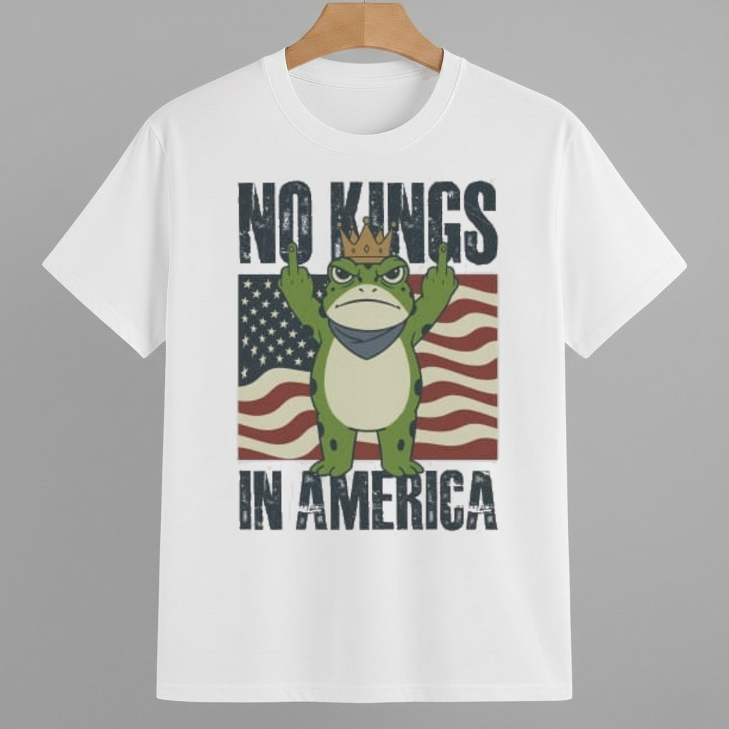 No Kings In America Portland Frog Shirt Anti ICE Frog Merch No Kings In America Portland Frog Shirt Anti ICE Frog Merch
