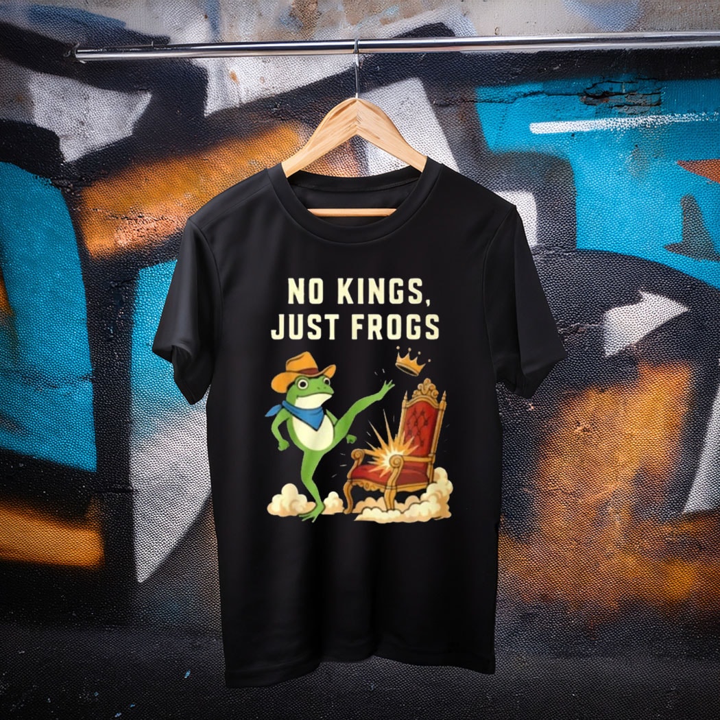 No Kings, Just Frogs T-Shirt 8647 Freedom Movement Merch