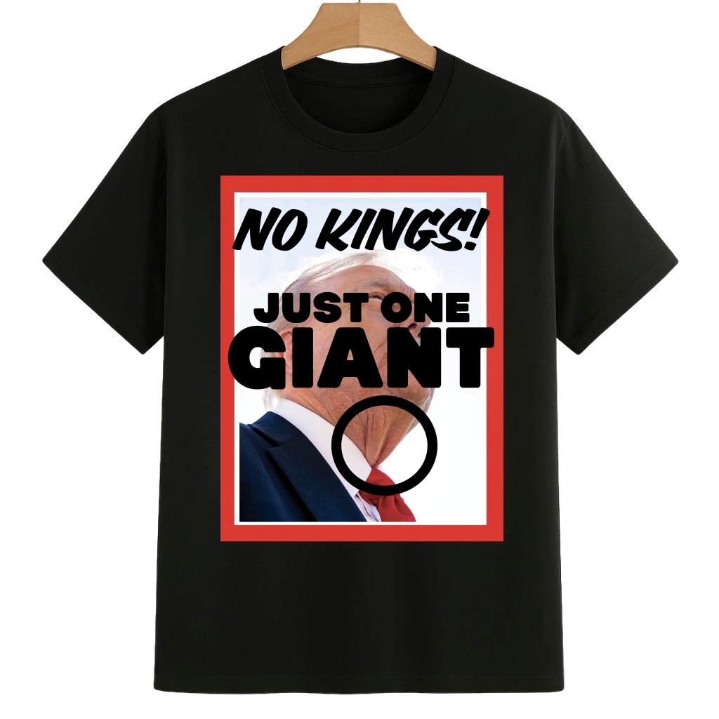 No Kings Just One Giant Shirt Abolish ICE Protest Merch