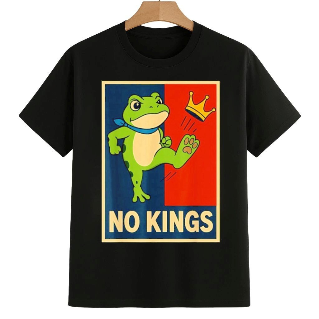 No Kings Portland Frog Protest Shirt Anti ICE Frog Merch No Kings Portland Frog Protest Shirt Anti ICE Frog Merch