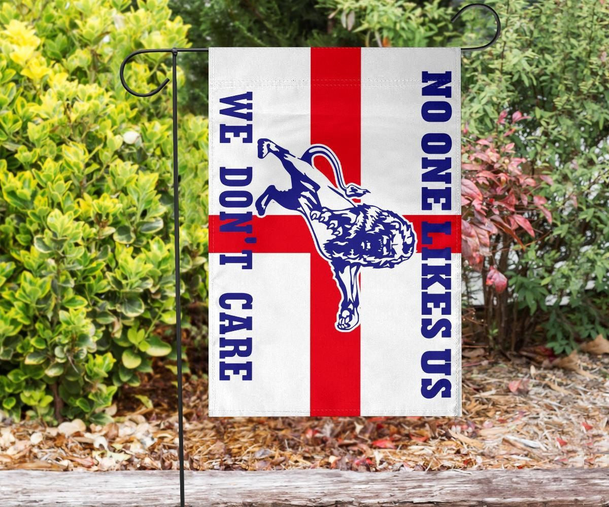 No One Like Us We Don't Care England Flag Millwall Football Club Fan Inside Outside Decorations No One Like Us We Don't Care England Flag Millwall Football Club Fan Inside Outside Decorations
