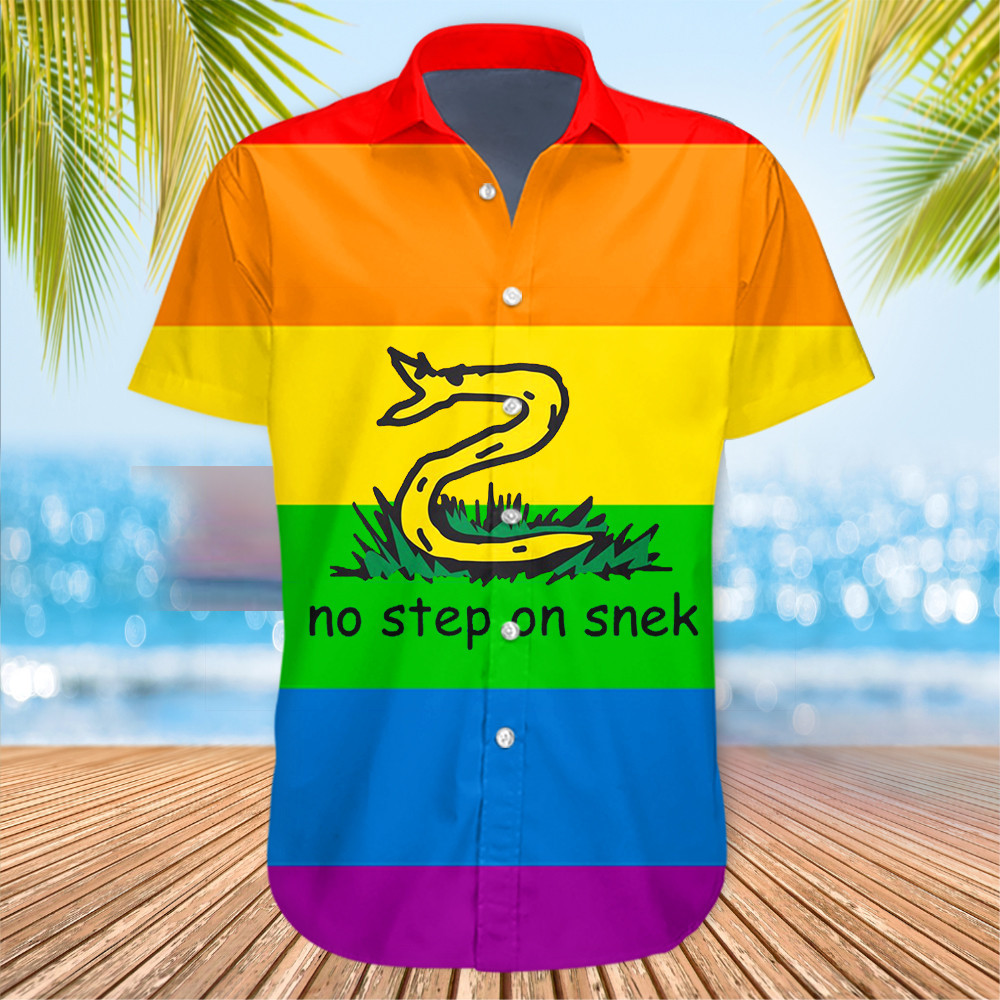 No Step On Snek Flag Gadsden Flag LGBT Pride Color Yellow Flag With Snake No Step On Snek Flag Gadsden Flag LGBT Pride Color Yellow Flag With Snake