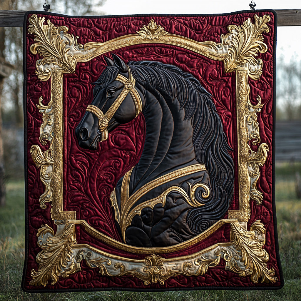 Noble Horse Quilted Blanket Nice Throw Blanket Christmas Present Ideas For Horse Lover Noble Horse Quilted Blanket Nice Throw Blanket Christmas Present Ideas For Horse Lover
