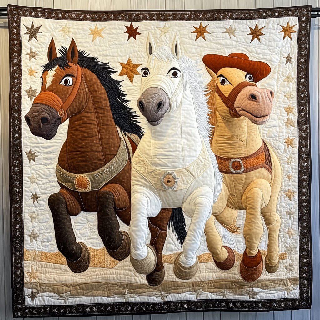 Noble Horse Quilted Blanket Sofa Throw Blanket Good Gifts For Horse Owners Noble Horse Quilted Blanket Sofa Throw Blanket Good Gifts For Horse Owners