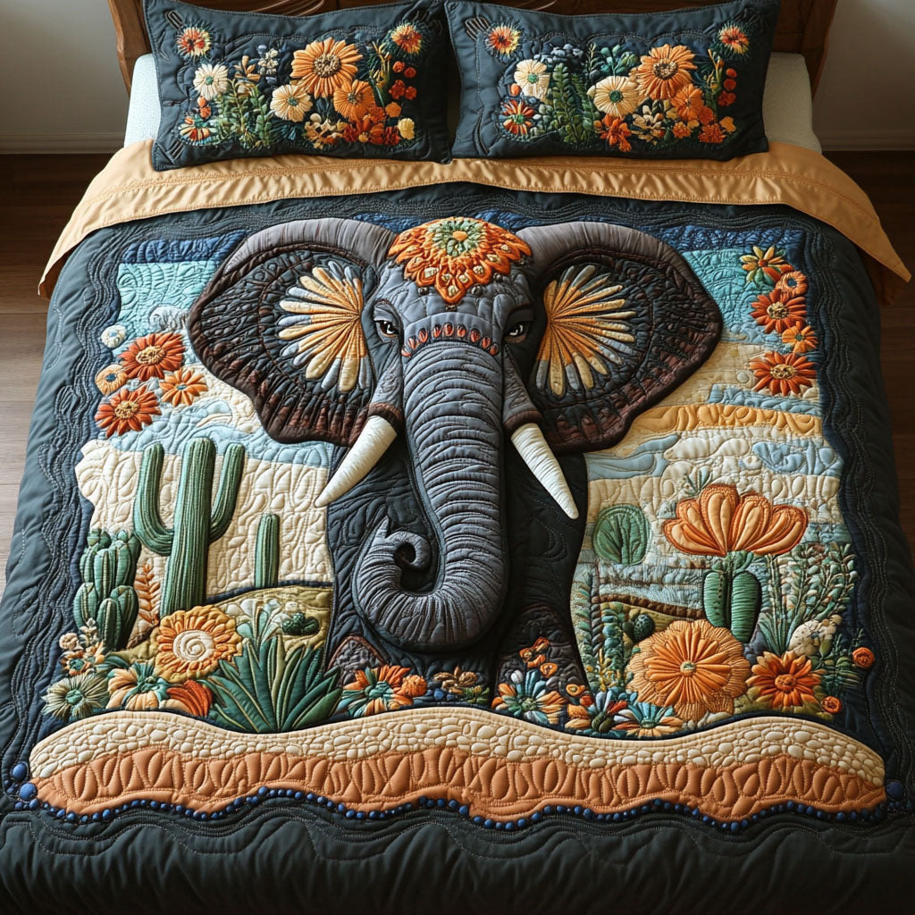 Nomad of the Sands Quilted Bedding Set Duvet Cover Merch Cactus Gifts For Her Nomad of the Sands Quilted Bedding Set Duvet Cover Merch Cactus Gifts For Her