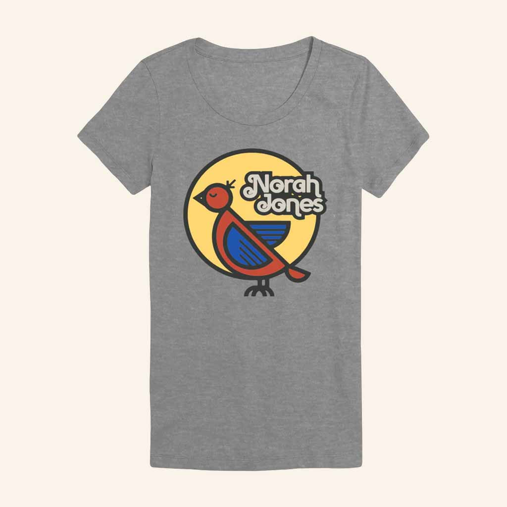 Norah Jones Merch Bird T-Shirt Christmas Present Ideas For Sister