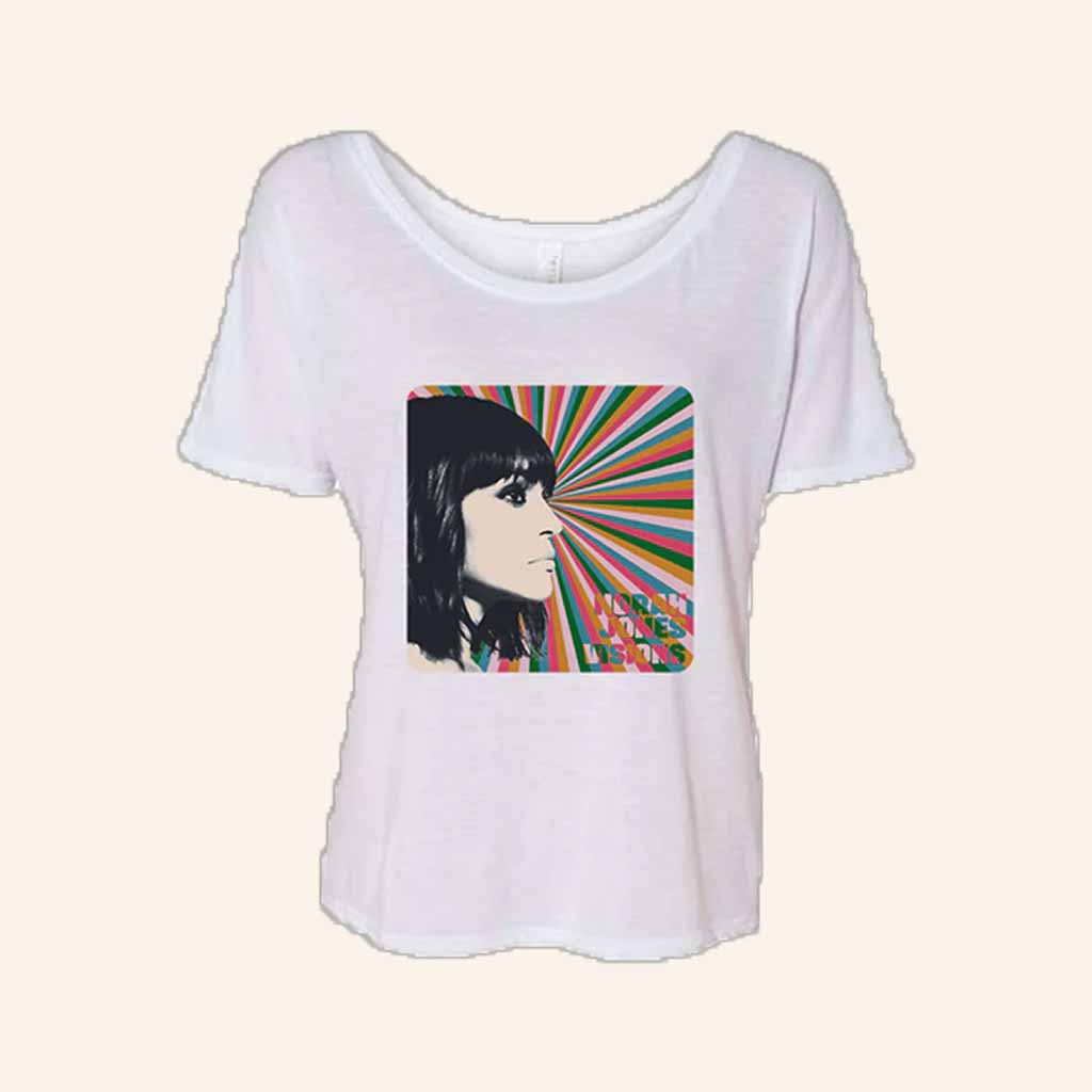 Norah Jones Merch Norah Jones Visions Starburst T-Shirt Gifts For Music Lovers