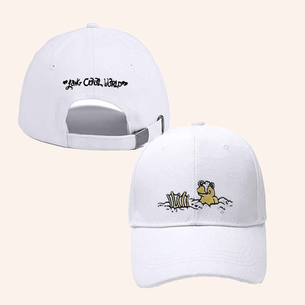 North Americans Merch Snow Frog Embroidered Hat Long Cool World Baseball Cap Gift For Fans North Americans Merch Snow Frog Embroidered Hat Long Cool World Baseball Cap Gift For Fans