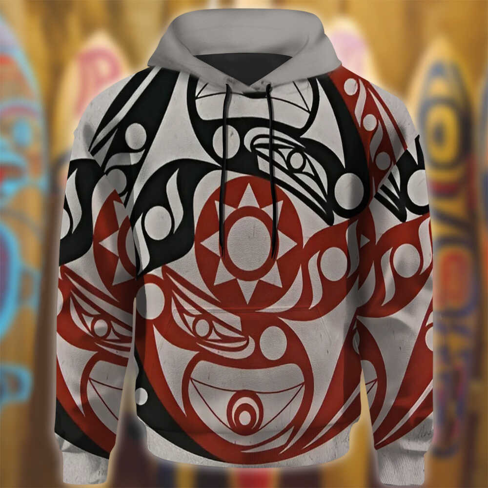 Northwest Coast Style Spirit Shirt Native American T-Shirt Gifts For Him Northwest Coast Style Spirit Shirt Native American T-Shirt Gifts For Him