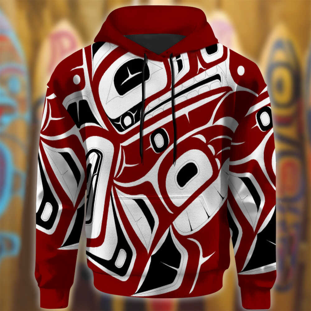 Northwest Coast Style Symbolism Shirt Native American T-Shirt Gifts For Men Northwest Coast Style Symbolism Shirt Native American T-Shirt Gifts For Men