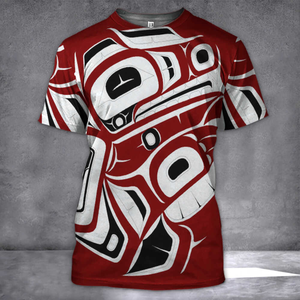 Northwest Coast Style Symbolism Shirt Native American T-Shirt Gifts For Men Northwest Coast Style Symbolism Shirt Native American T-Shirt Gifts For Men