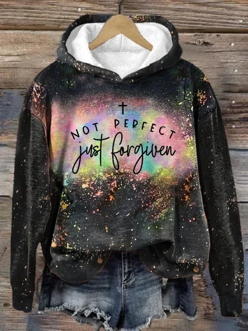 Not Perfect Just Forgiven Sweatshirt Women's Faith Sweatshirt Clothing Not Perfect Just Forgiven Sweatshirt Women's Faith Sweatshirt Clothing