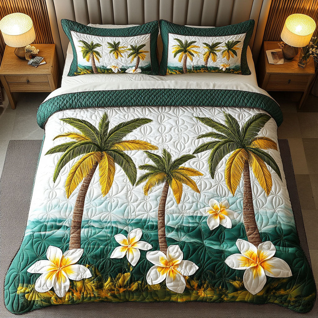 Ocean Breeze Quilted Bedding Set Duvet Cover Bed Sheet Set Christmas Present Ideas For Wife