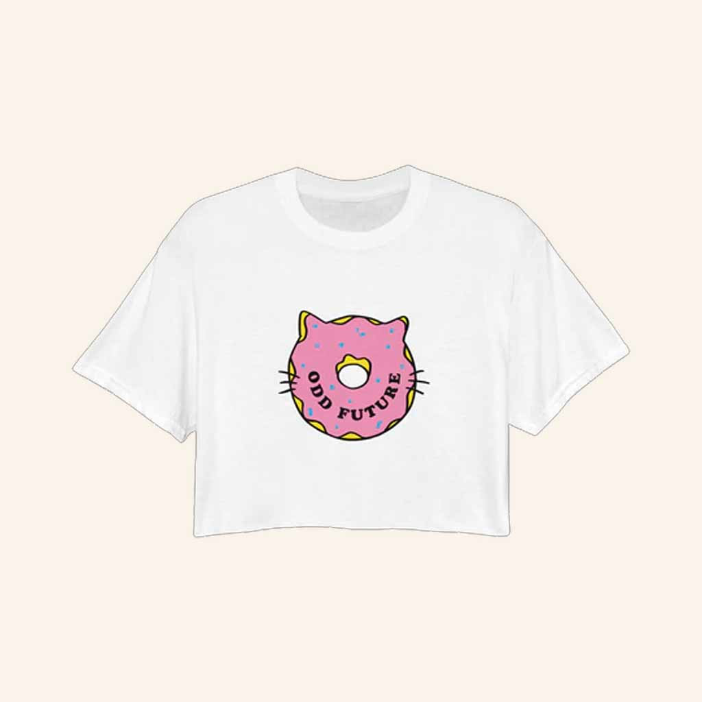 Odd Future Merch Donut Cat Crop Top Best Christmas Gifts For Bestie Odd Future Merch Donut Cat Crop Top Best Christmas Gifts For Bestie