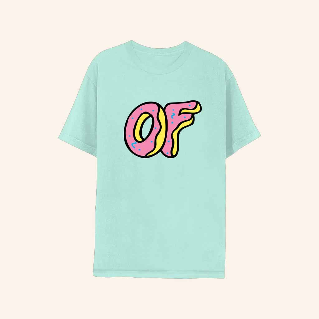Odd Future Merch Donut Large Logo T-Shirt Birthday Ideas For Sister