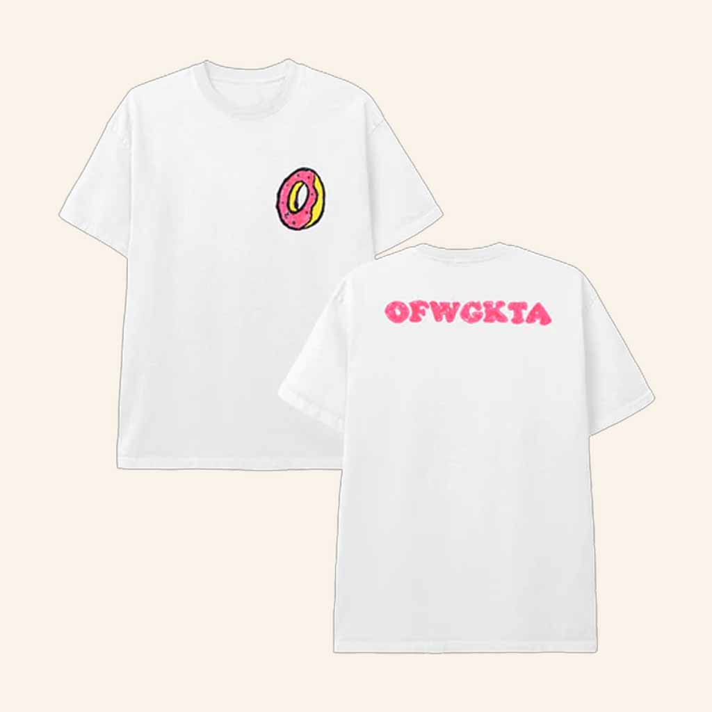 Odd Future Merch Donut OFWGKTA T-Shirt Good Christmas Gifts For Sister Odd Future Merch Donut OFWGKTA T-Shirt Good Christmas Gifts For Sister