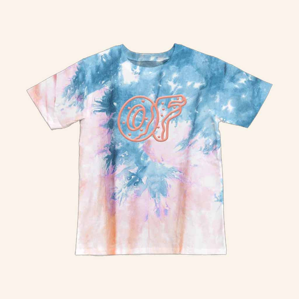 Odd Future Merch Donut Outline Logo Tie Dye Shirt Unique Christmas Gifts For Him Odd Future Merch Donut Outline Logo Tie Dye Shirt Unique Christmas Gifts For Him